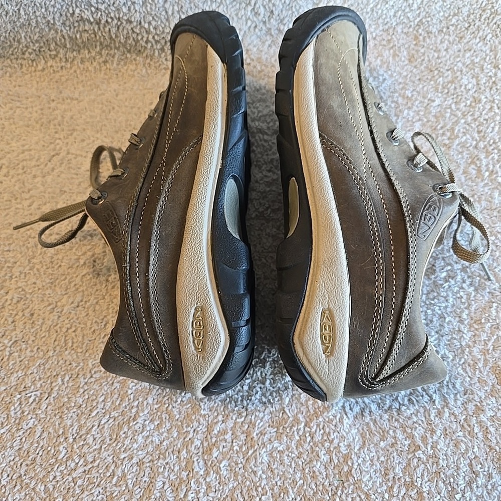 Keen Women's Brown Toyah Lace Up Trail Shoes Hiking Outdoor‎ Gorpcore Size 9.5 - Picture 9 of 13